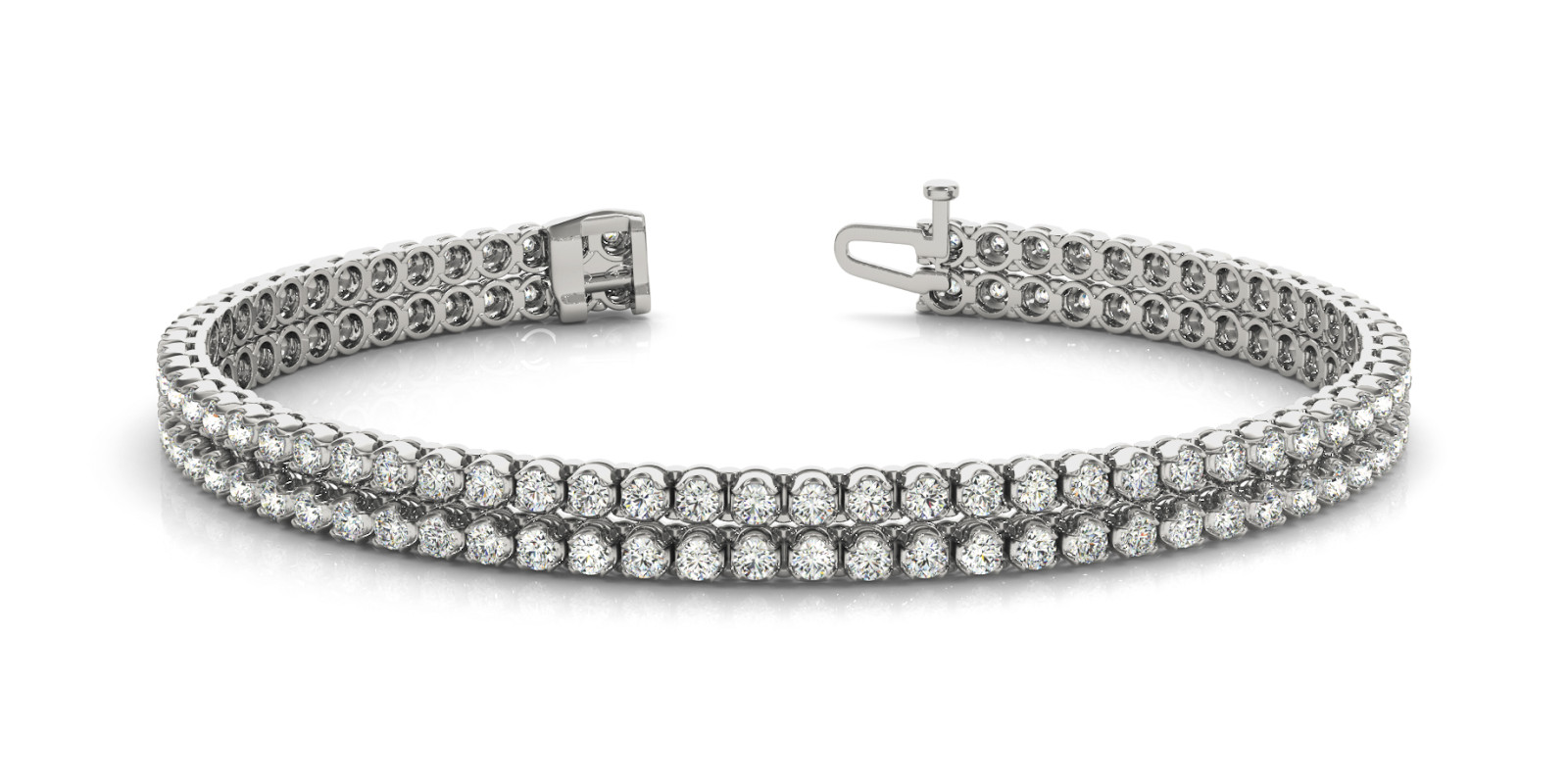 Bracelet In Line Multi Row