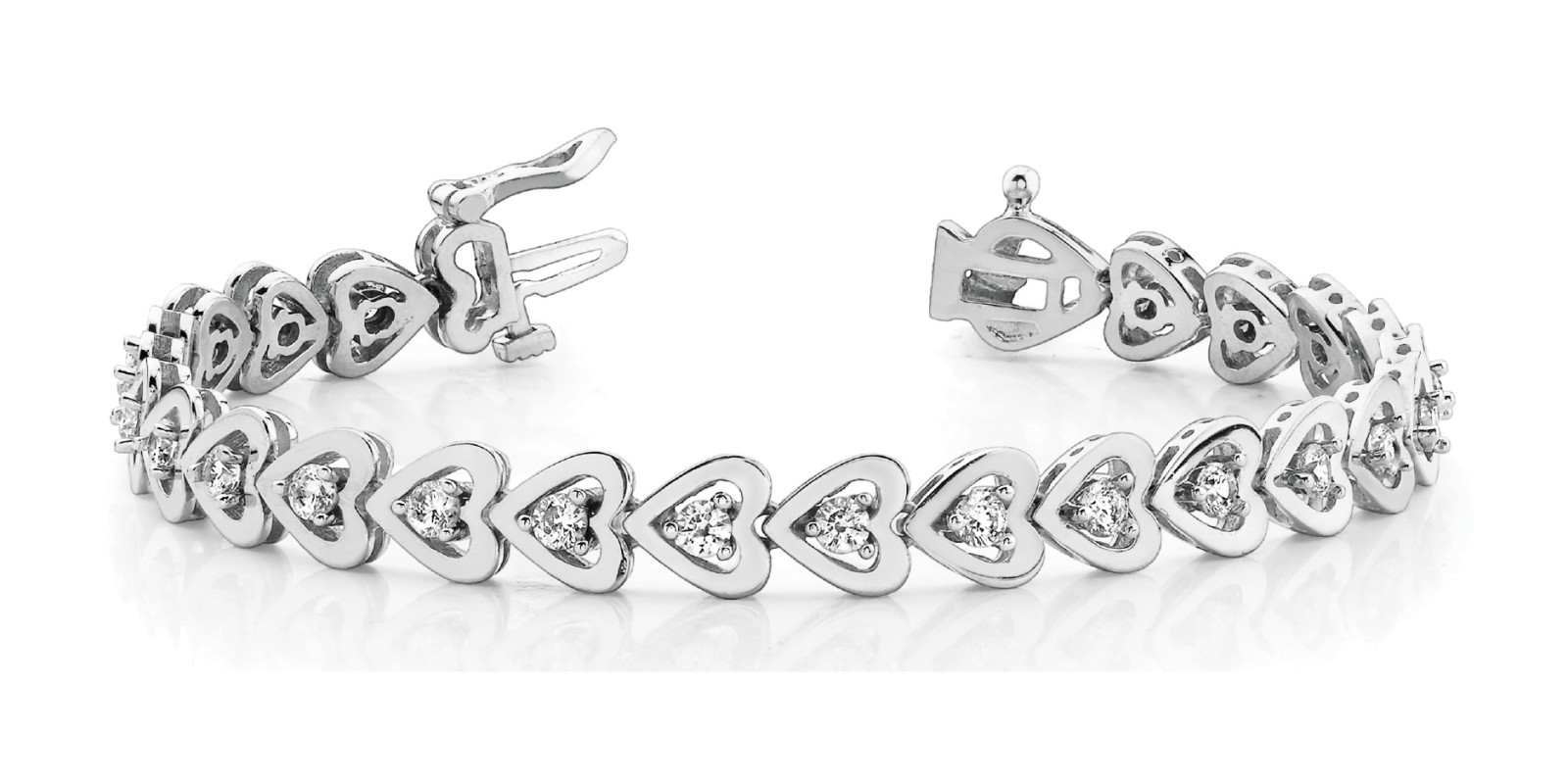 Bracelet In Line Heart