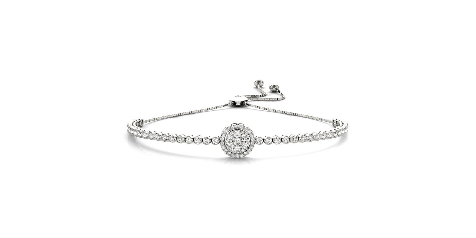 CLUSTER ADJUSTABLE BRACELET