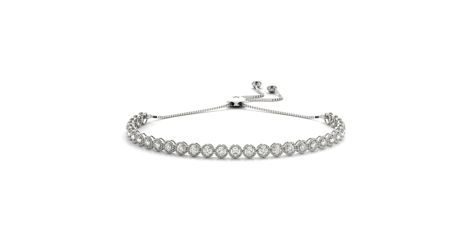 MILGRAIN ADJUSTABLE BRACELET