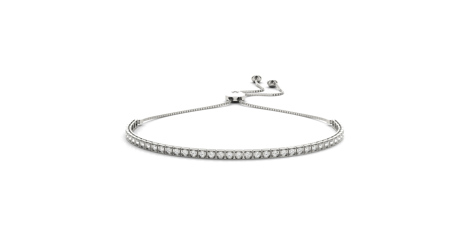 ADJUSTABLE TENNIS BRACELET