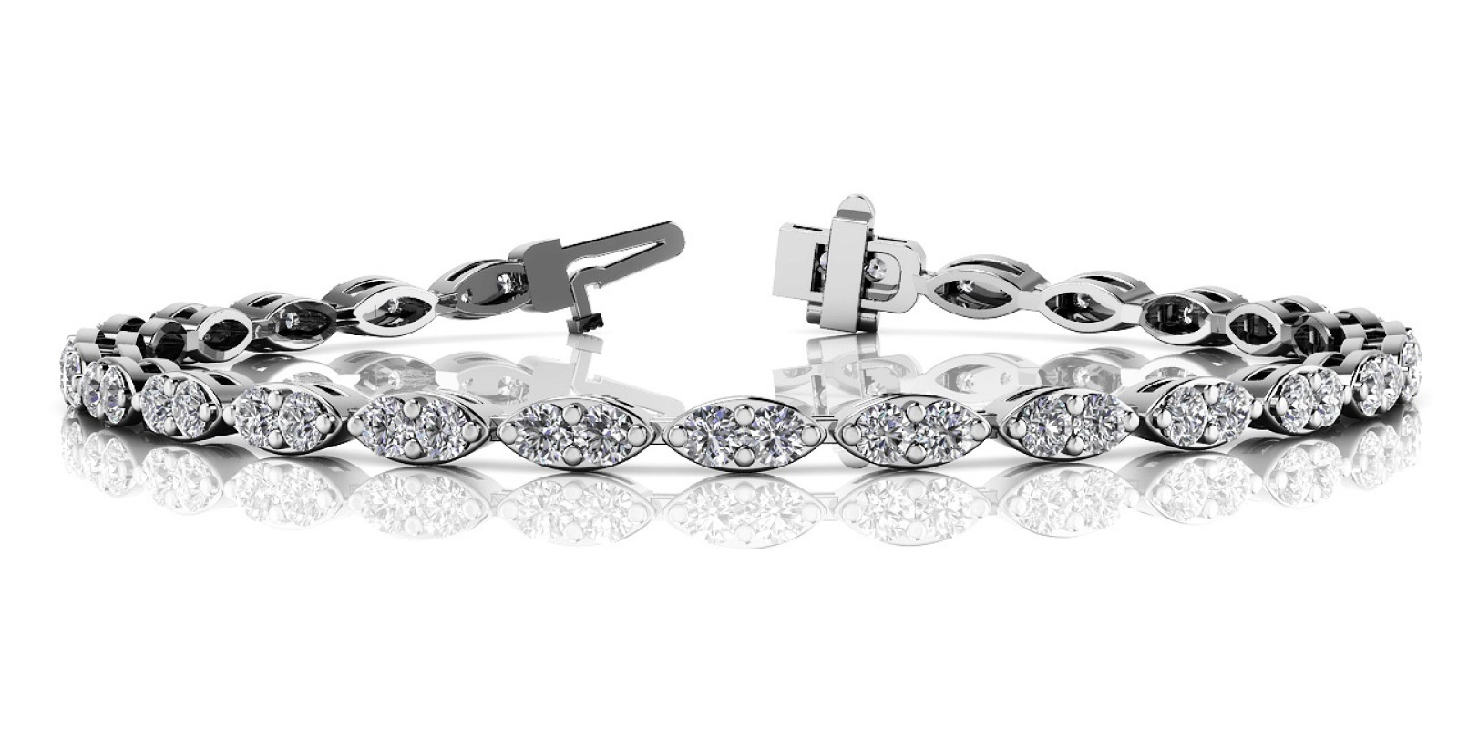 PRONG SET BRACELET