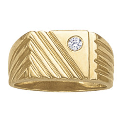 GENTS RING SOLITAIRES