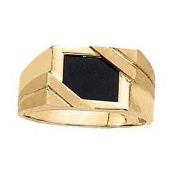GENTS RING ONYX