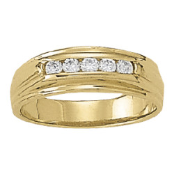 GENTS RING CHANNEL BANDS