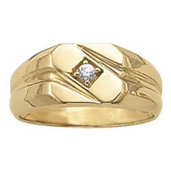 GENTS RING SOLITAIRES