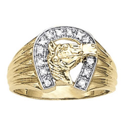 GENTS RING HORSESHOE & NOVELTY