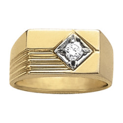 GENTS RING SOLITAIRES