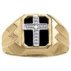 GENTS RING ONYX