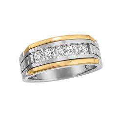 GENTS DIAMOND WEDDING BANDS