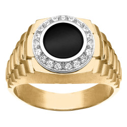 GENT'S ONYX RING