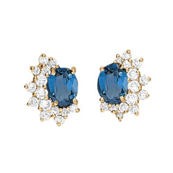 EARRING OVAL-LEFT
