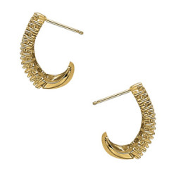 EARRINGS HOOP EARRINGS J-HOOPS