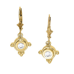EARRINGS SINGLE STONE