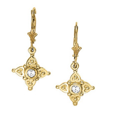 EARRINGS SINGLE STONE