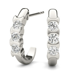 EARRINGS 3 STONE