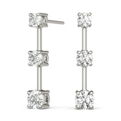 EARRINGS 3 STONE
