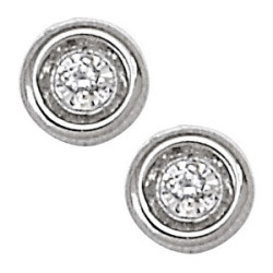 EARRINGS SINGLE STONE
