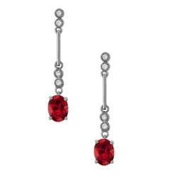 EARRINGS COLOR OVAL