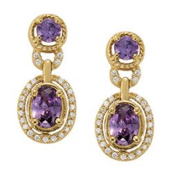 EARRINGS COLOR OVAL