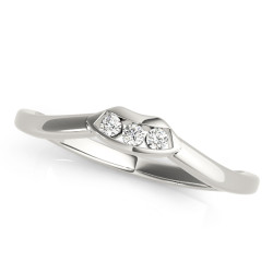WEDDING BANDS CURVED BANDS
