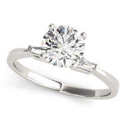 ENGAGEMENT RINGS 3 STONE BAGUETTE