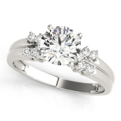 ENGAGEMENT RINGS CLUSTER SIDES