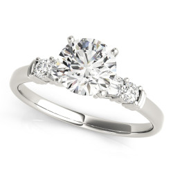ENGAGEMENT RINGS FANCY SHAPE BAGUETTE