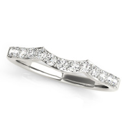 WEDDING BANDS CURVED BANDS