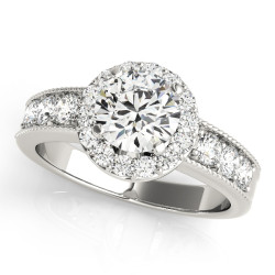 ENGAGEMENT RINGS HALO ROUND
