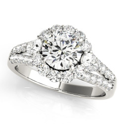 ENGAGEMENT RINGS HALO ROUND