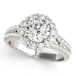 ENGAGEMENT RINGS HALO ROUND