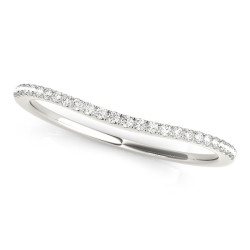 WEDDING BANDS CURVED BANDS