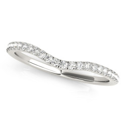 WEDDING BANDS CURVED BANDS