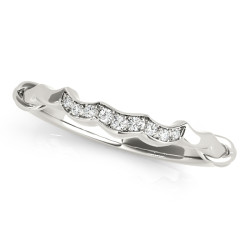 WEDDING BANDS CURVED BANDS