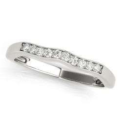 WEDDING BANDS CURVED BANDS