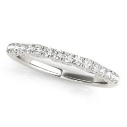 WEDDING BANDS CURVED BANDS