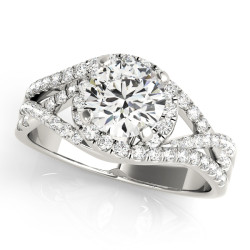 ENGAGEMENT RINGS HALO ROUND