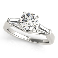 ENGAGEMENT RINGS FANCY SHAPE BAGUETTE