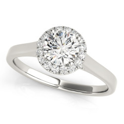 ENGAGEMENT RINGS HALO ROUND