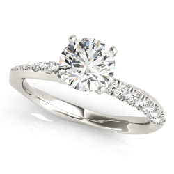 ENGAGEMENT RING SPLIT PRONGS