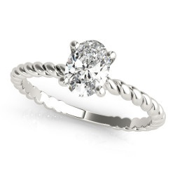 TWISTED SHANK OVAL CENTER