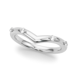 CHEVRON DIAMOND BAND