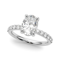 OVAL CENTER SINGLE ROW ENGAGEMENT