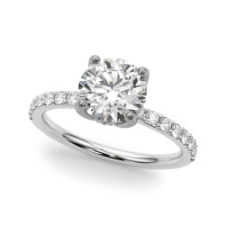 ENGAGEMENT RINGS SINGLE ROW