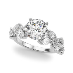 LEAF ENGAGEMENT RING