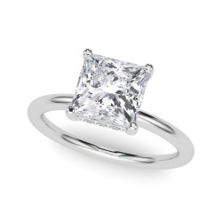 HIDDEN HALO OV ENGAGEMENT RING