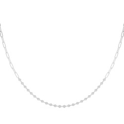 17 INCH DIA PAPER CLIP NECKLACE