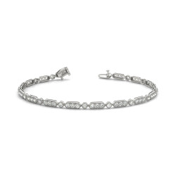 Bracelet In Line Prong Set