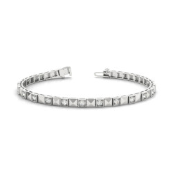 Bracelet In Line Prong Set